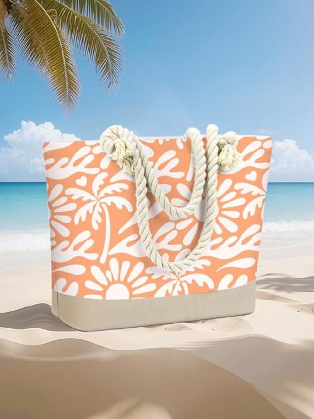 Beach Bags Waterproof Sandproof Tote Bag